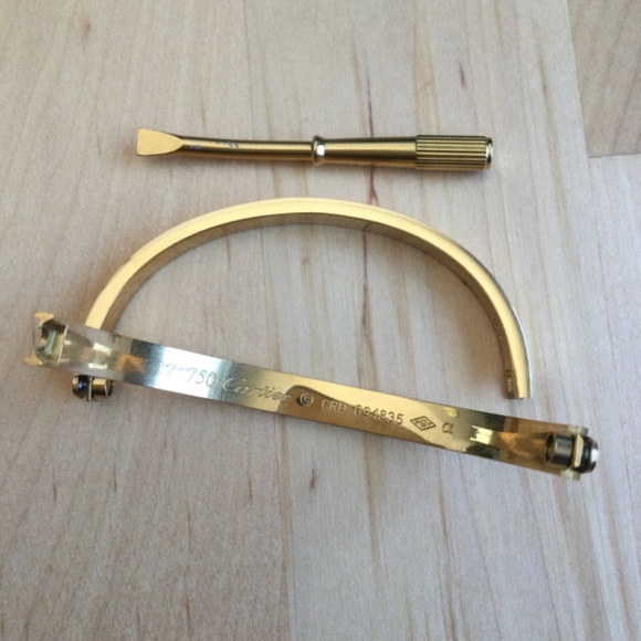 Cartier Gold Bracelet - Picture 11 of 12